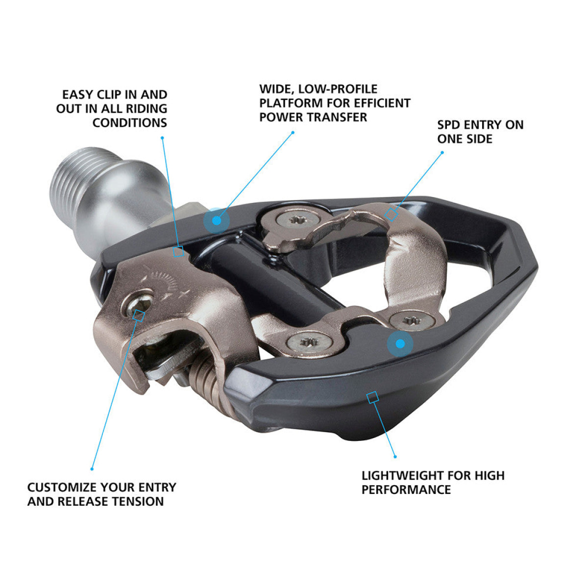 Shimano PD-ES600 pedāļi