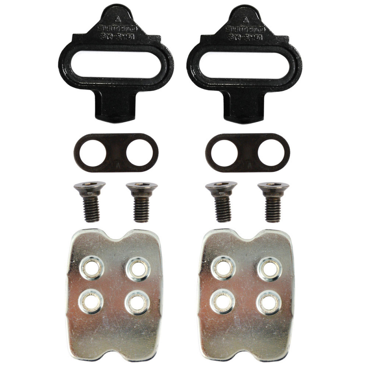 Shimano SM-SH51 SPD pedāļa plāksnes ar pievilkšanas plāksne (Cleat Nut)