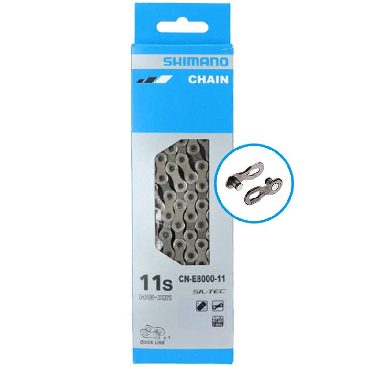 Shimano Steps CN-E8000 ātrās savienošanas ķēde | 11 ātrumi