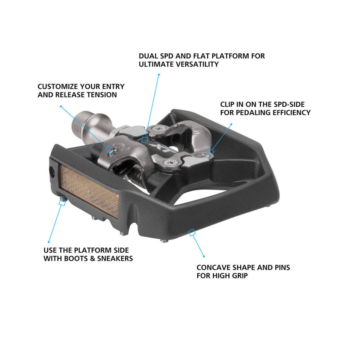 Shimano pedāļi XT PD-T8000