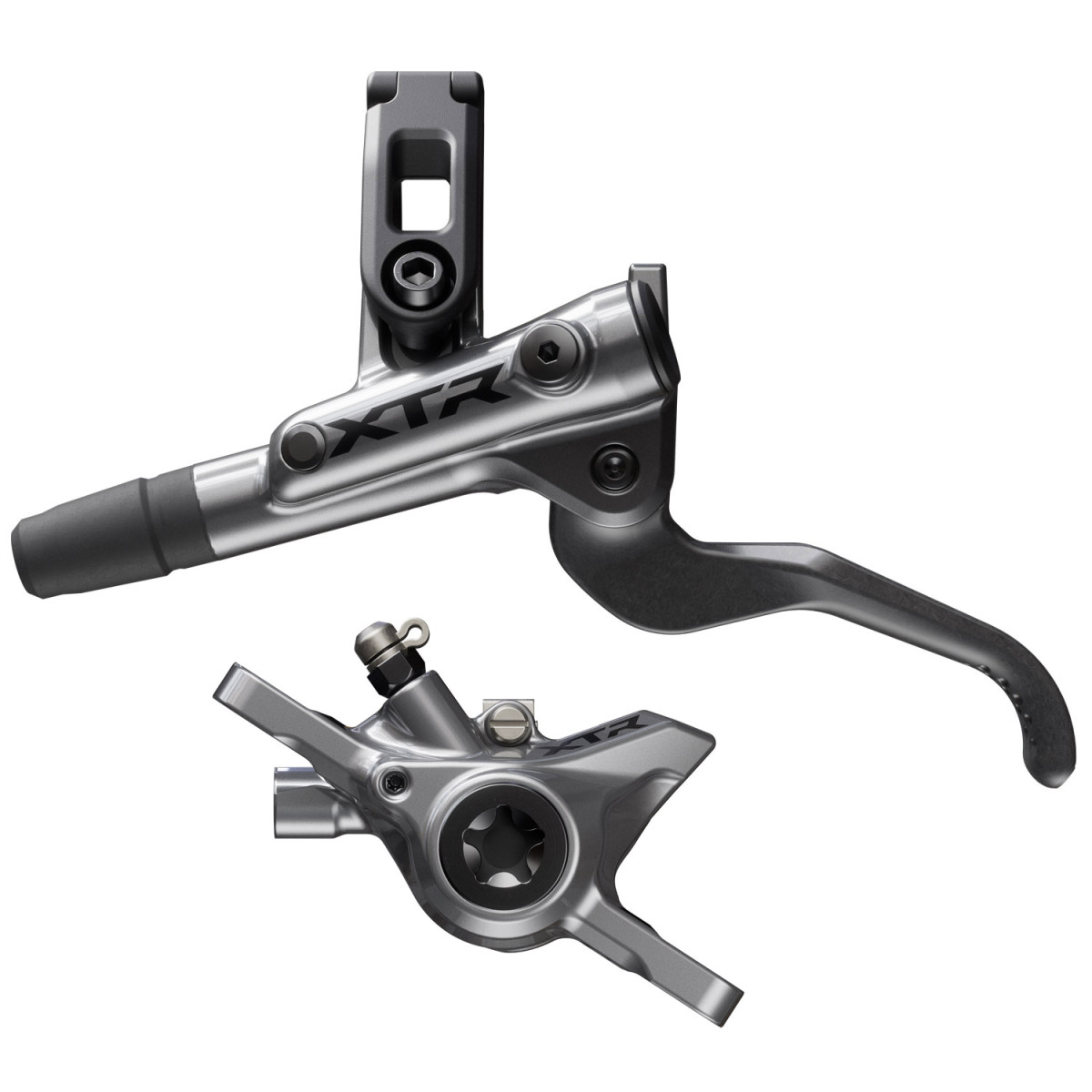 Shimano XTR BL-M9200 hidrauliskā disku bremžu svira ar BR-M9200 suportu | Left | Front