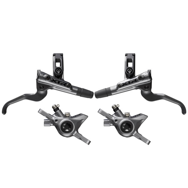 Shimano XTR BL-M9200 hidrauliskās disku bremžu sviras ar BR-M9200 suportiem | Left+Right | Front+Rear