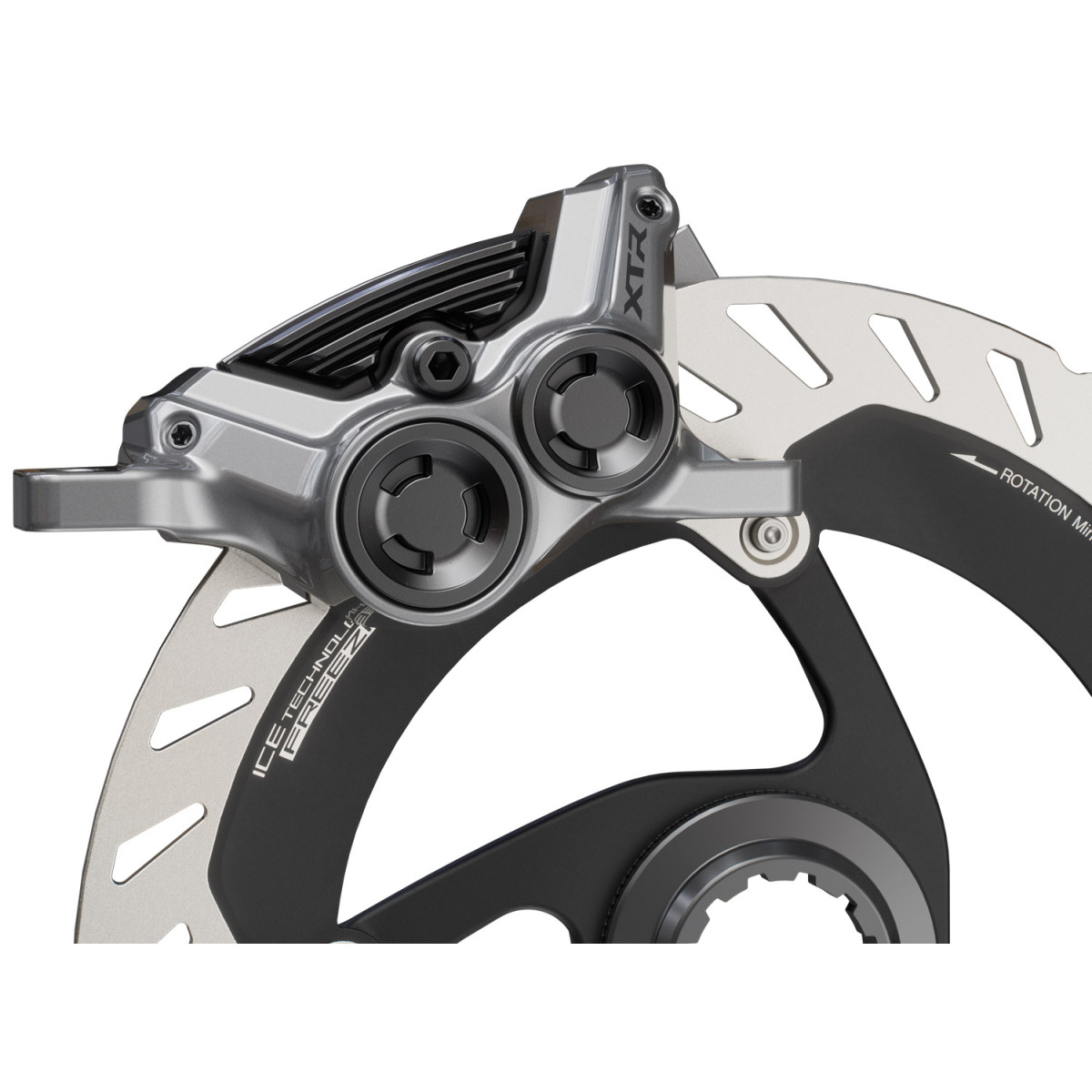 Shimano XTR BR-M9220 disku bremžu suports | Post Mount | 4-Piston
