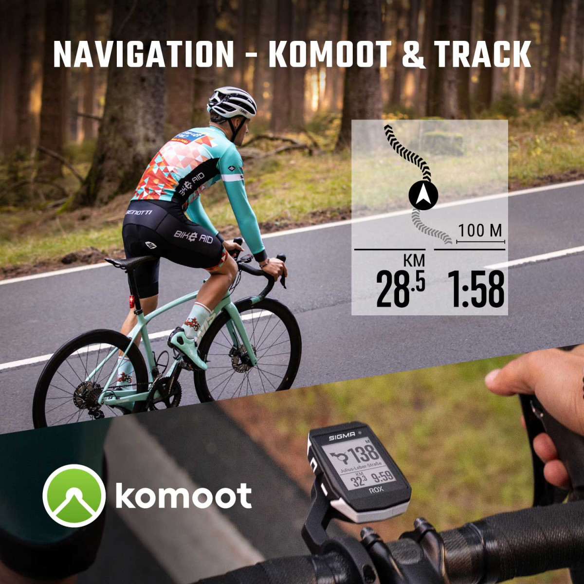 Sigma Sport ROX 11.1 Evo GPS dators | Balts