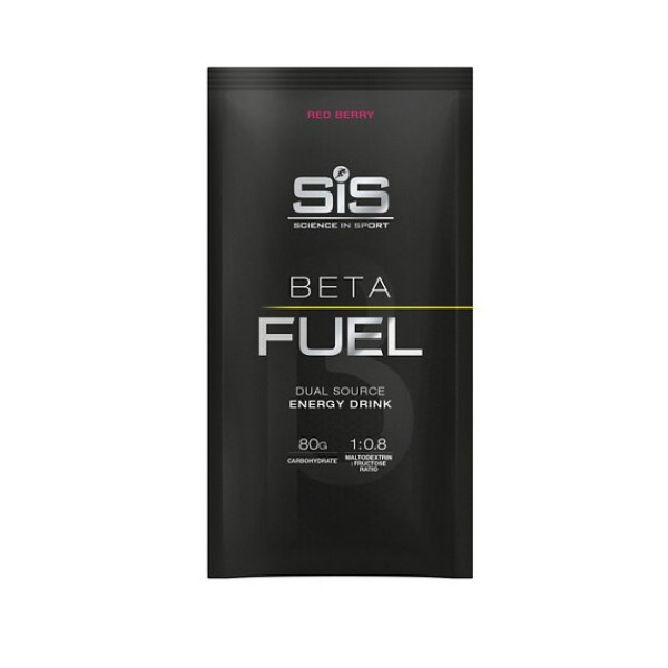 SIS Beta Fuel 80 enerģijas dzēriens | 80g | Sarkanās ogas SIS Beta Fuel 80 enerģijas dzēriens | 80g | Sarkanās ogas