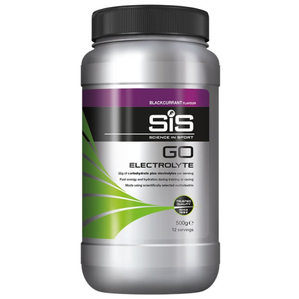 SIS Go Energy + elektrolītu dzēriens| 500g | Melnās jāņogas SIS Go Energy + elektrolītu dzēriens| 500g | Melnās jāņogas