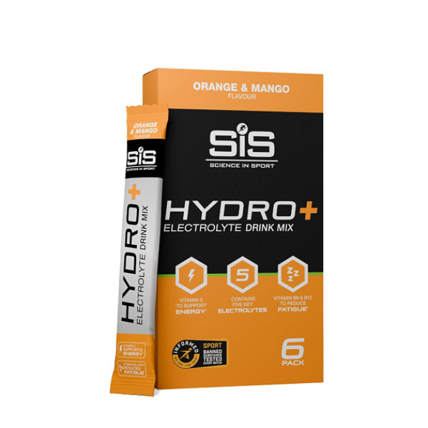SIS GO Hydro+ elektrolītu dzēriens | 6 pcs | Orange Mango SIS GO Hydro+ elektrolītu dzēriens | 6 pcs | Orange Mango