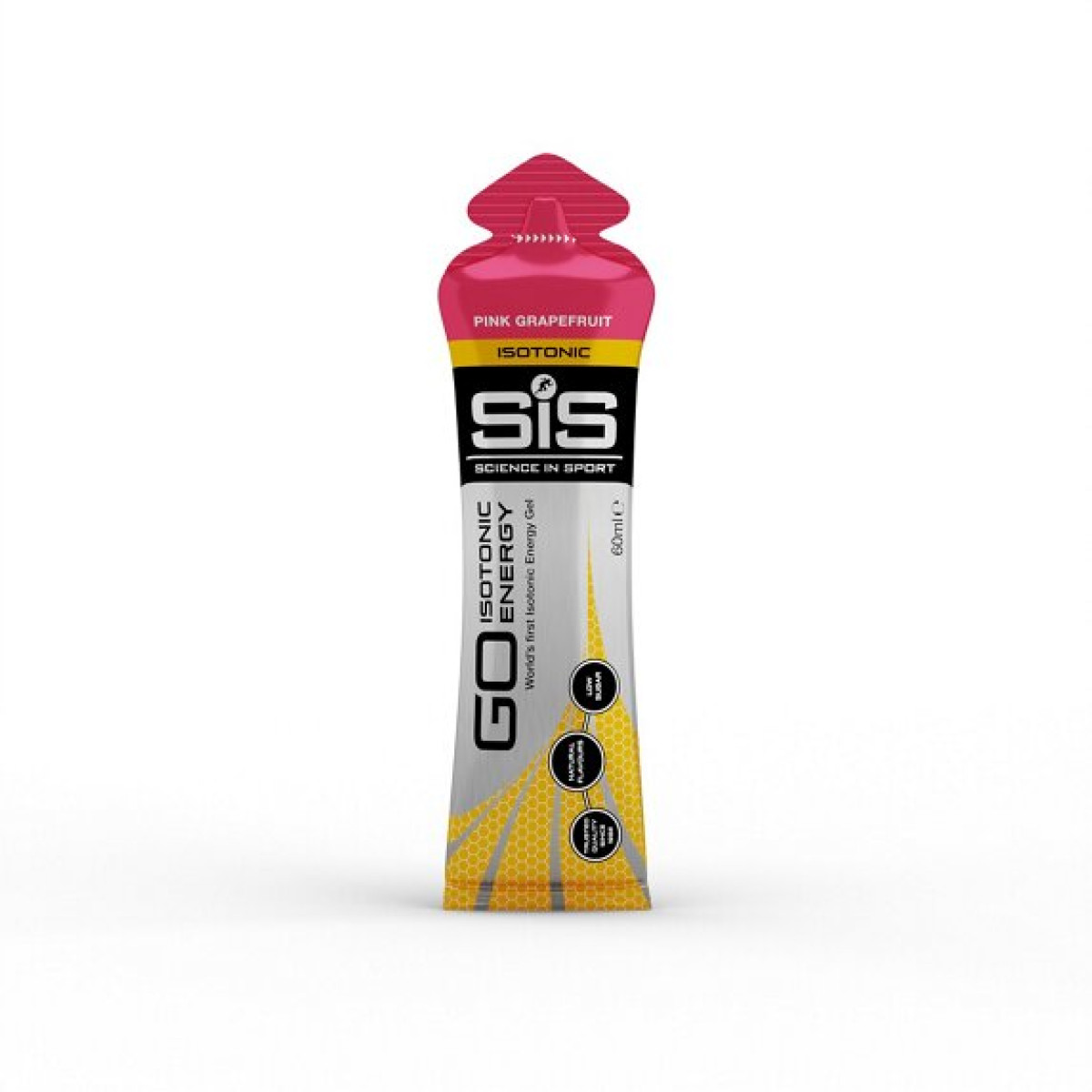 SIS Go Isotonic Energy Gel | 60ml | Rozā greipfrūts