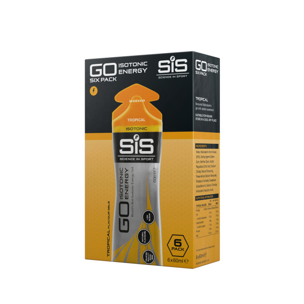 SIS Go izotoniskais enerģijas želeja | 6x60ml | Tropical