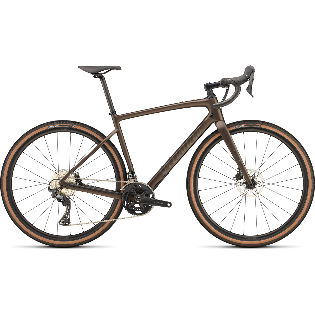 Specialized Diverge Sport Carbon grants velosipēds | Satin Doppio - Gunmetal