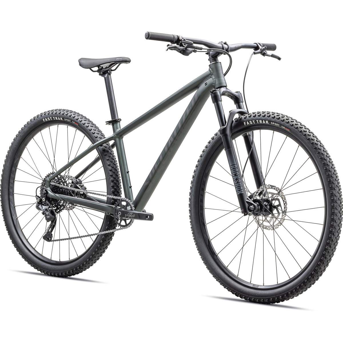 Specialized Rockhopper Comp 29" kalnu velosipēds | Satin Metallic Oak Green - Smoke