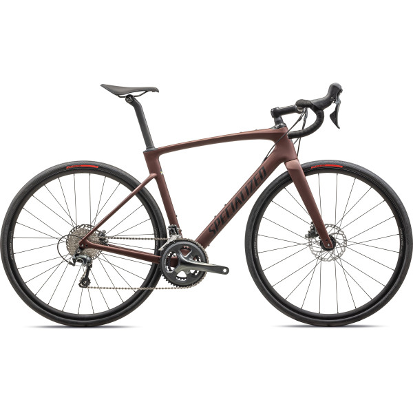 Specialized Roubaix SL8 šosejas velosipēds | Rusted Red - Obsidian