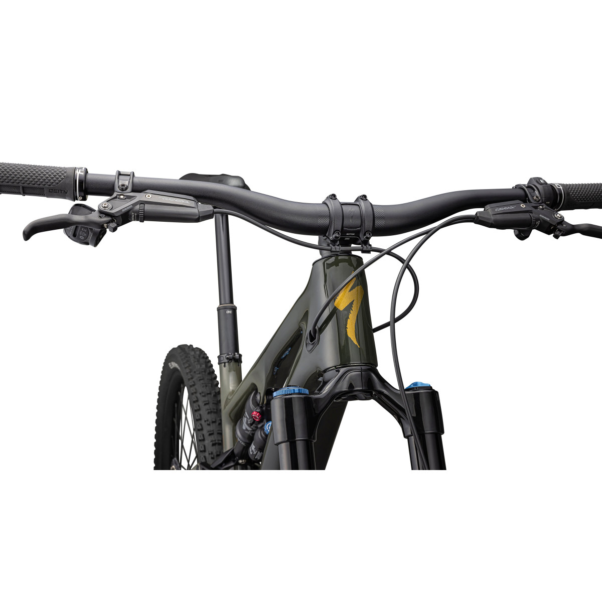 Specialized Turbo Levo SL Expert Carbon elektrovelosipēds | Gloss Dark Moss - Oak Green