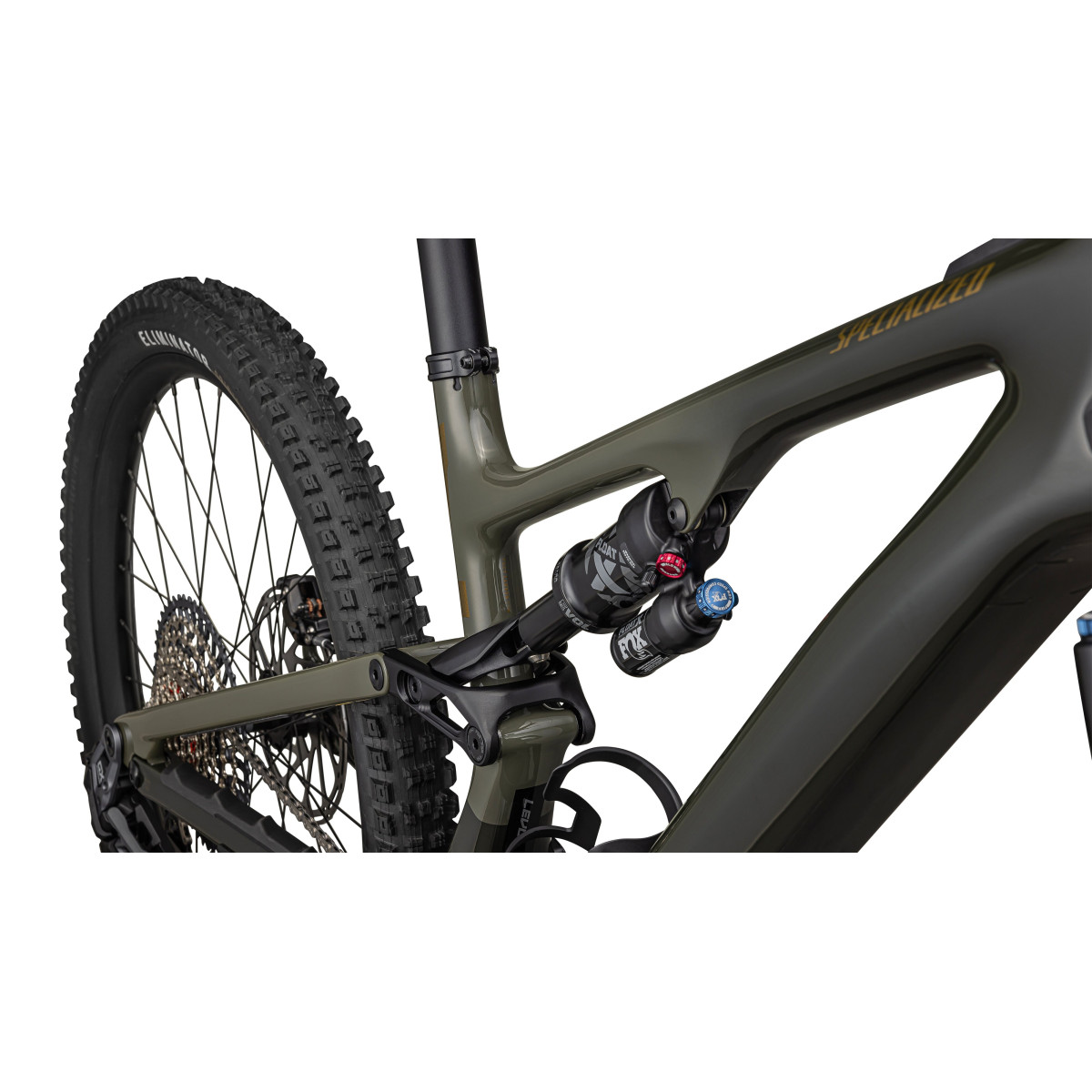 Specialized Turbo Levo SL Expert Carbon elektrovelosipēds | Gloss Dark Moss - Oak Green