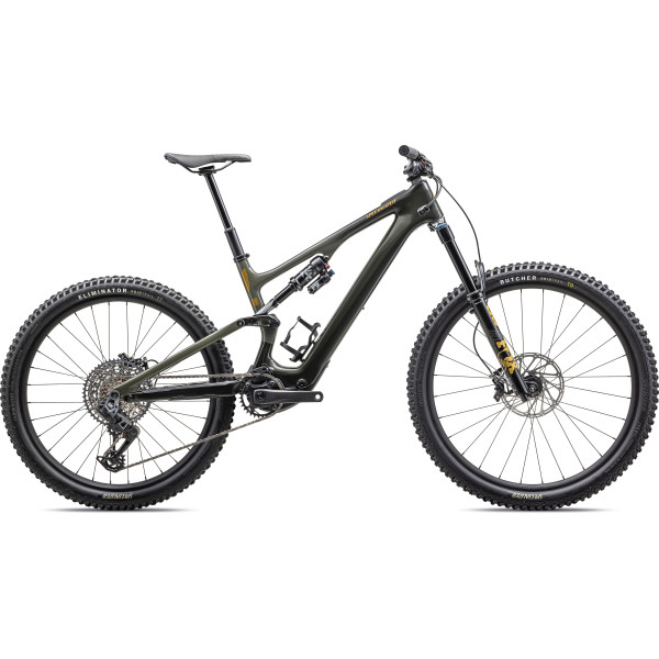 Specialized Turbo Levo SL Expert Carbon elektrovelosipēds | Gloss Dark Moss - Oak Green