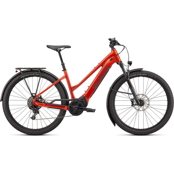 Specialized Turbo Tero 4.0 Step-Through EQ elektrovelosipēds | Redwood - melns