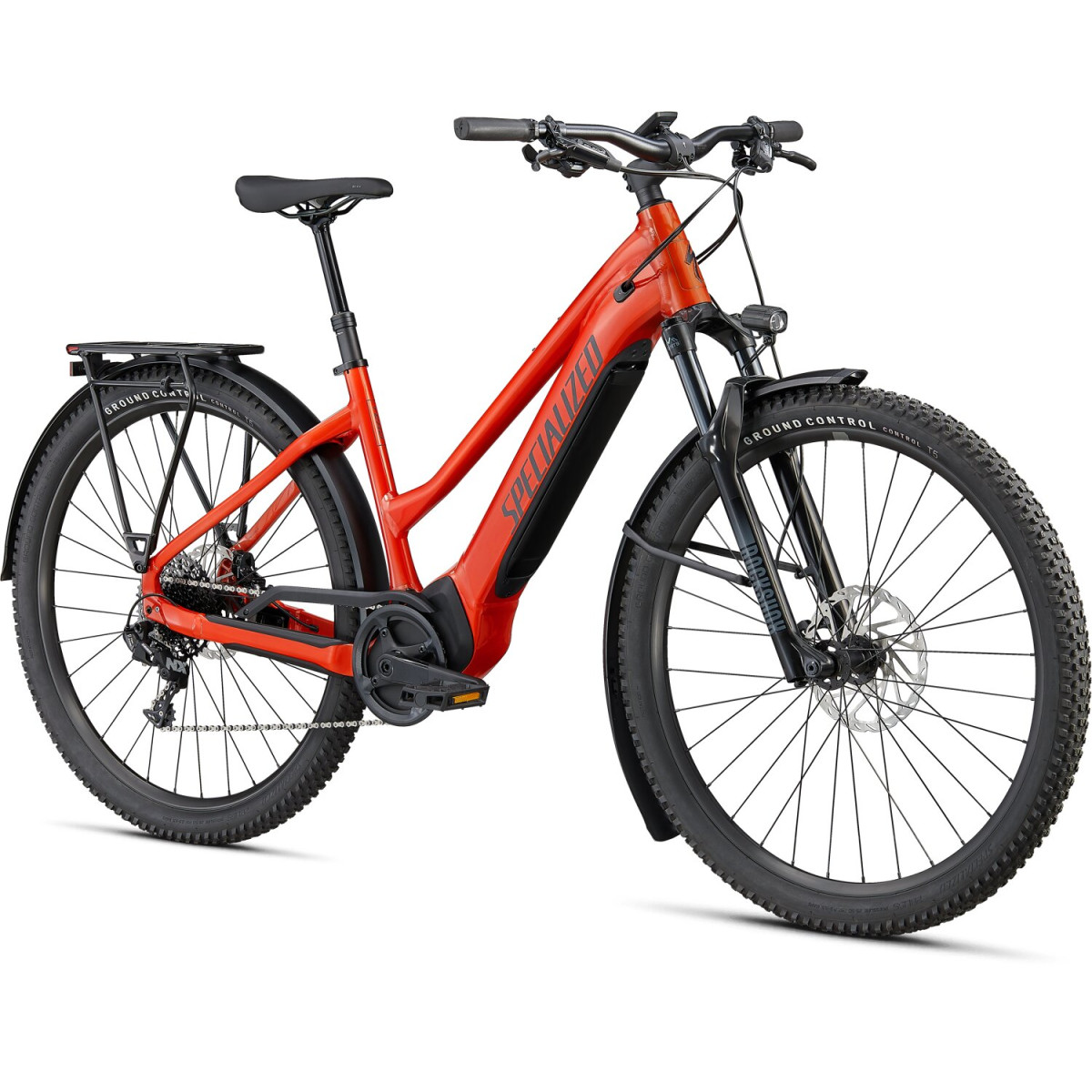 Specialized Turbo Tero 4.0 Step-Through EQ elektrovelosipēds | Redwood - melns