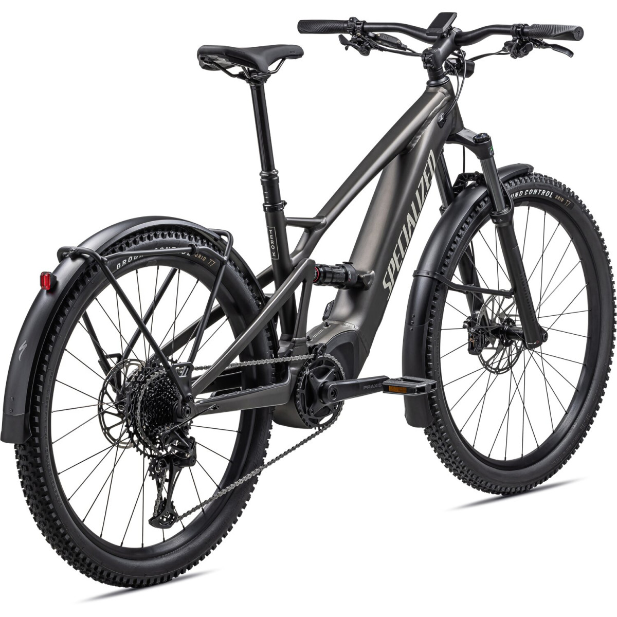 Specialized Turbo Tero X 4.0 elektrovelosipēds | Gunmetal - White Mountains