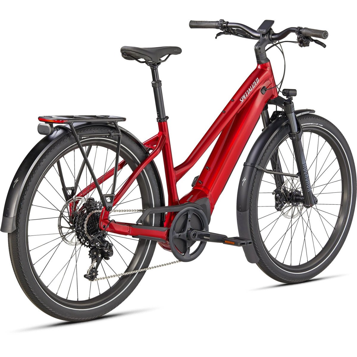 Specialized Turbo Vado 5.0 Step-Through elektrovelosipēds | Sarkans tonējums