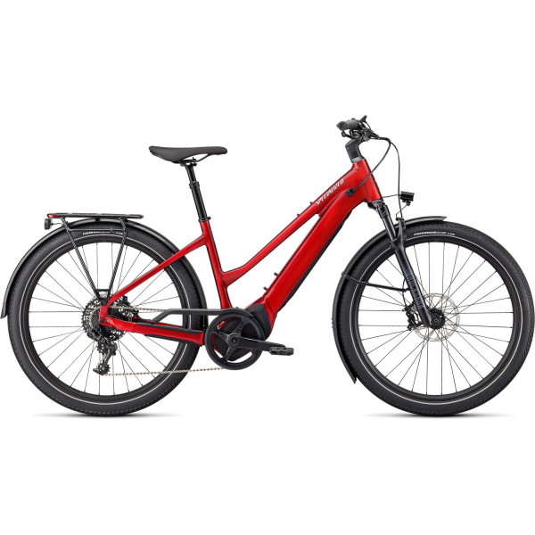 Specialized Turbo Vado 5.0 Step-Through elektrovelosipēds | Sarkans tonējums Specialized Turbo Vado 5.0 Step-Through elektrovelosipēds | Sarkans tonējums