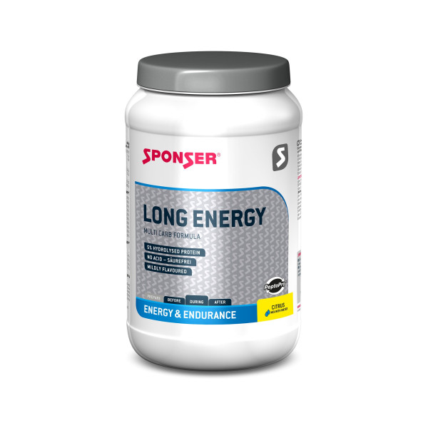 Sponsor Long Energy Sportdrink | 1200g | Citrusaugļi Sponsor Long Energy Sportdrink | 1200g | Citrusaugļi
