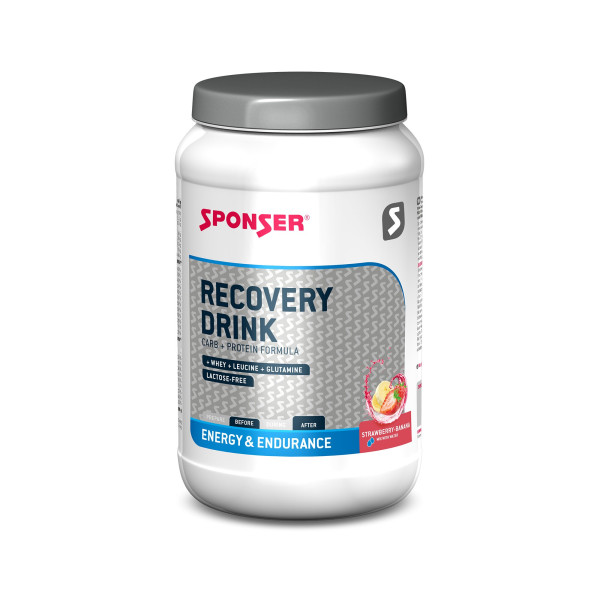 Sponsor Recovery + ogļhidrātu olbaltumvielu dzēriens | 1200g | Zemeņu-banannu dzēriens Sponsor Recovery + ogļhidrātu olbaltumvielu dzēriens | 1200g | Zemeņu-banannu dzēriens