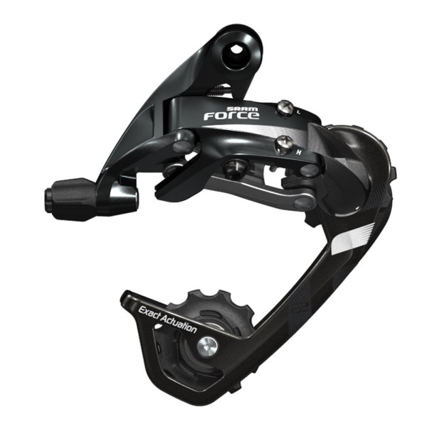 SRAM Force 22 aizmugurējais pārslēdzējs - Short Cage | 11 ātrumi