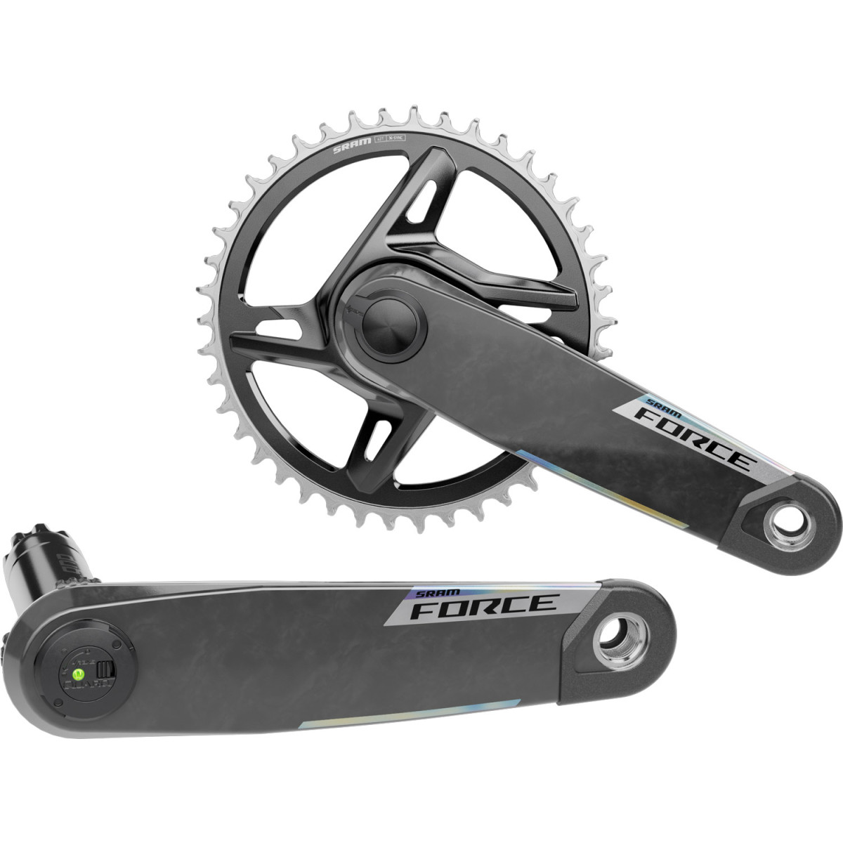 SRAM Force XPLR AXS E1 Wide Power Meter klaņi | 42T | 1x13-speed