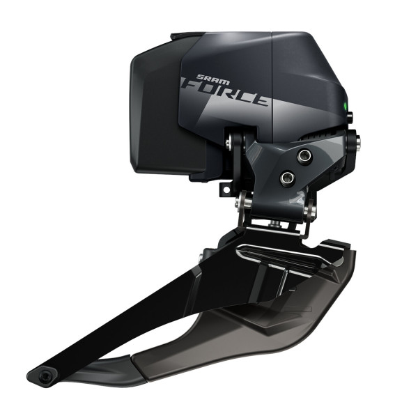 SRAM Force eTap AXS Wide D1 Priekšējais pārslēdzējs | 2x12 | Brazed On SRAM Force eTap AXS Wide D1 Priekšējais pārslēdzējs | 2x12 | Brazed On