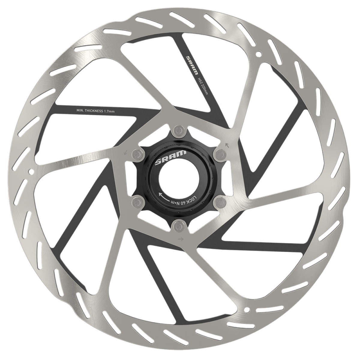 SRAM HS2 Center-Lock disku bremžu rotors