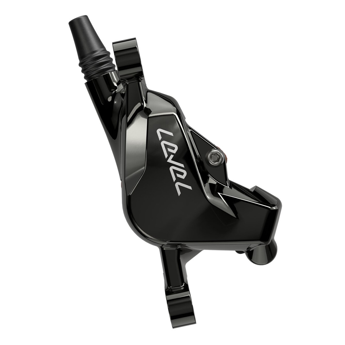 SRAM Level Ultimate Stealth 2 virzuļu hidraulisko disku bremžu rokturis ar suports | Kreisā | Priekšā