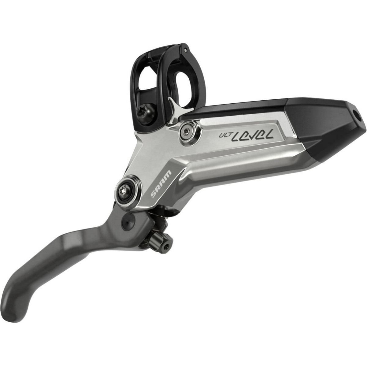 SRAM Level Ultimate Stealth 4 virzuļu hidraulisko disku bremžu rokturis ar suports | Kreisā | Priekšā