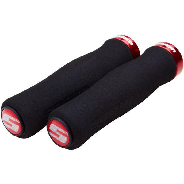 SRAM Locking Contour Foam stūres rokturi | Melni-sarkani