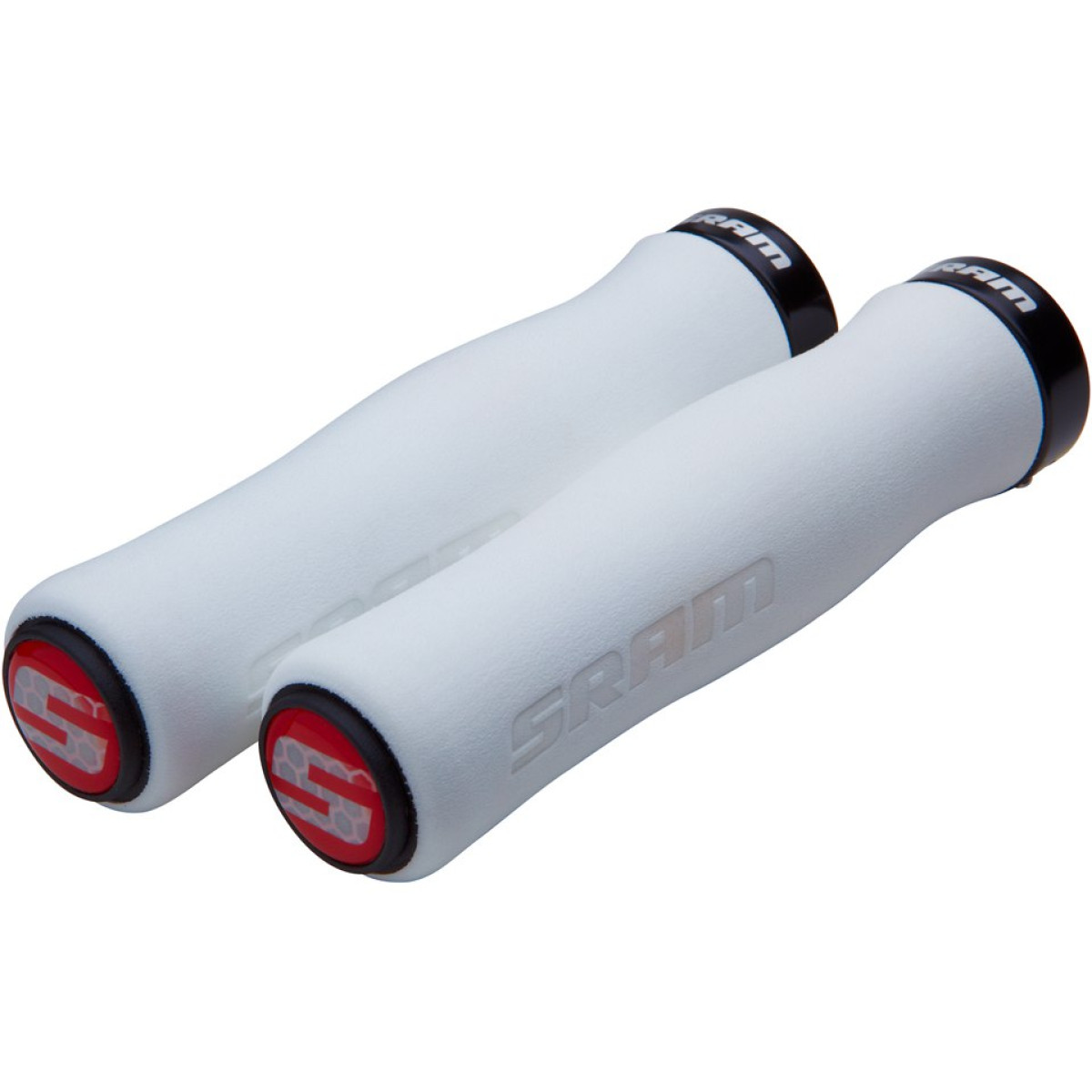 SRAM Locking Contour Foam stūres rokturi | Balta - melna