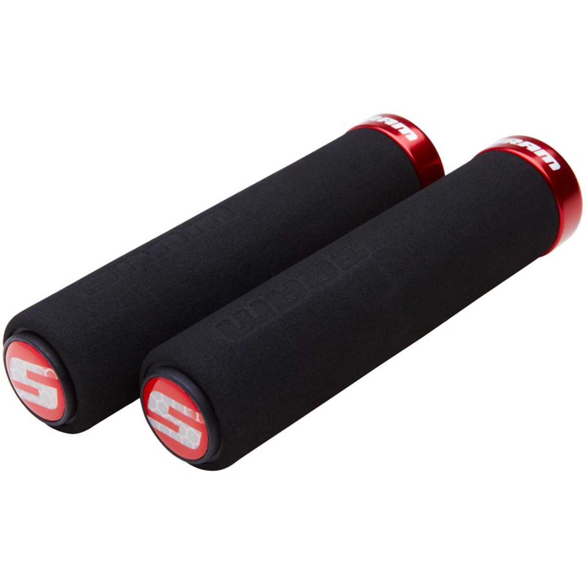SRAM Locking Foam stūres rokturi | Black - Red