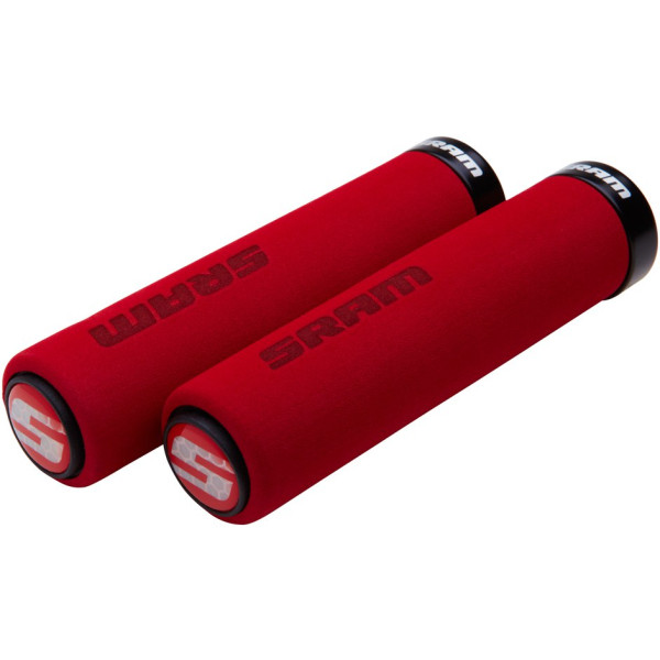 SRAM Locking Foam stūres rokturi | Sarkans - melns