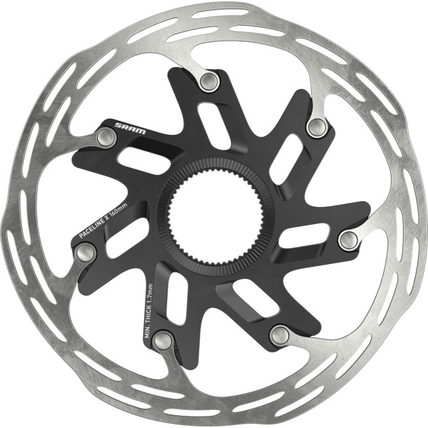 SRAM Paceline X Center-Lock disku bremžu rotors | Internal Lockring SRAM Paceline X Center-Lock disku bremžu rotors | Internal Lockring