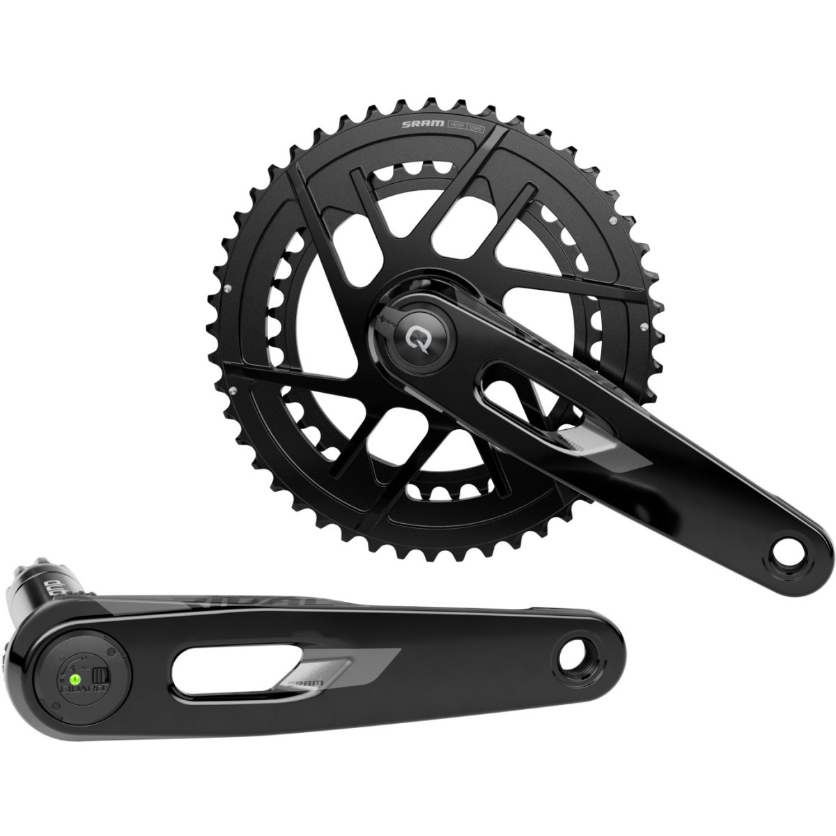 SRAM Rival E1 AXS Quarq klaņi | 48-35T | 2x12-speed