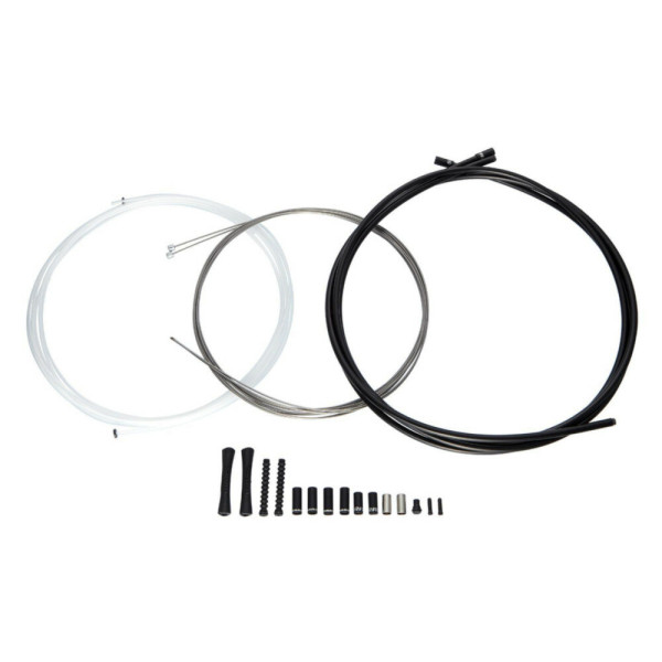 SRAM SlickWire Pro ātrumu pārslēgšanas kabeļu komplekts | Road/MTB | Black SRAM SlickWire Pro ātrumu pārslēgšanas kabeļu komplekts | Road/MTB | Black