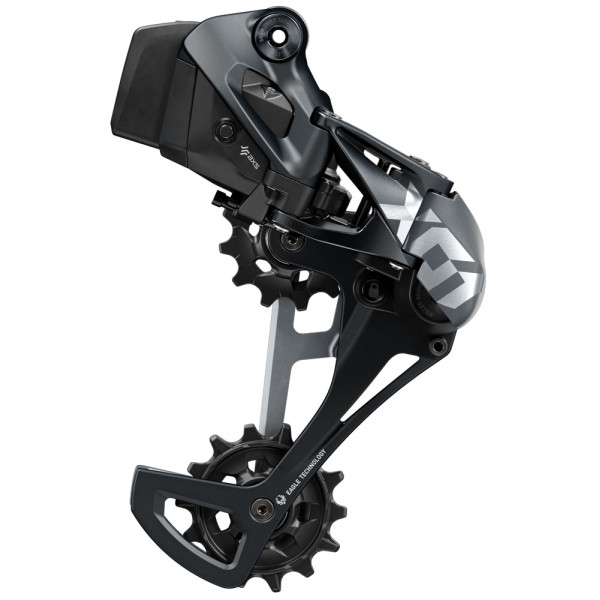 SRAM X01 Eagle AXS aizmugurējais pārslēdzējs | 12 ātrumu | Melns - pelēks