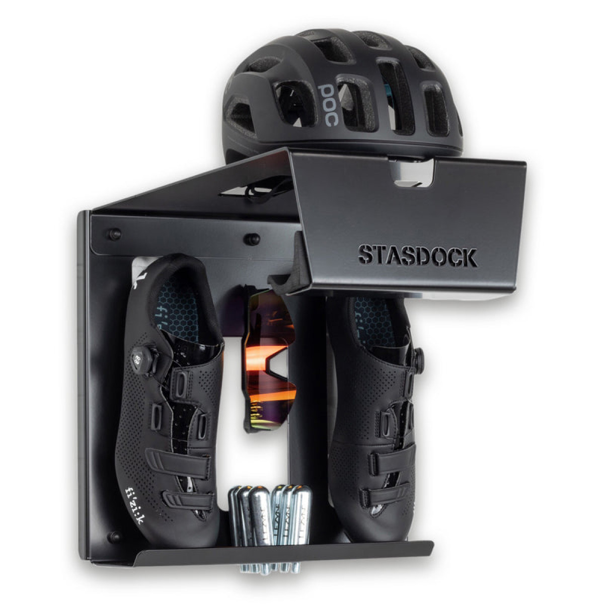 Stasdock velosipēda sienas stiprinājums | Happy Black