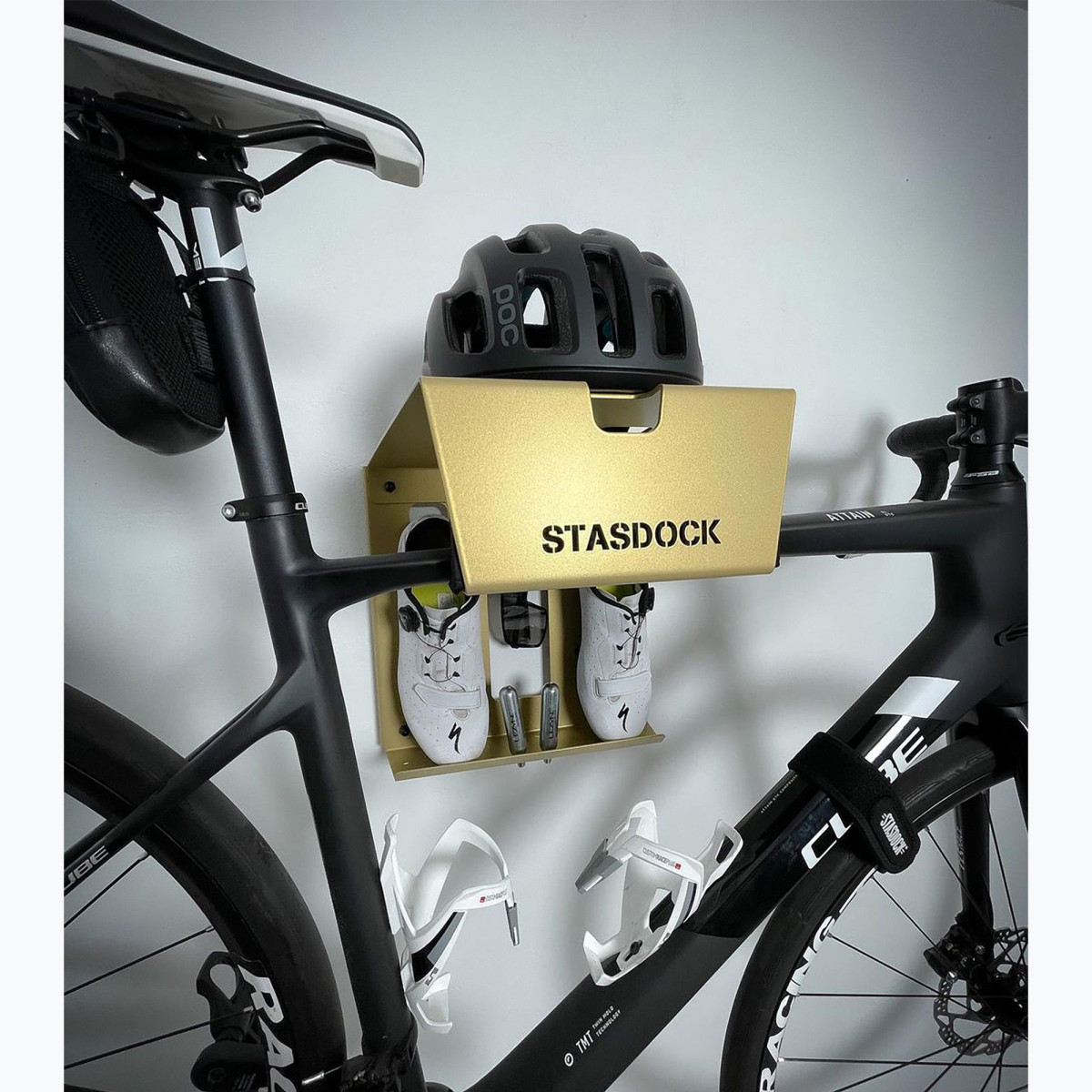 Stasdock velosipēda sienas stiprinājums | New Gold