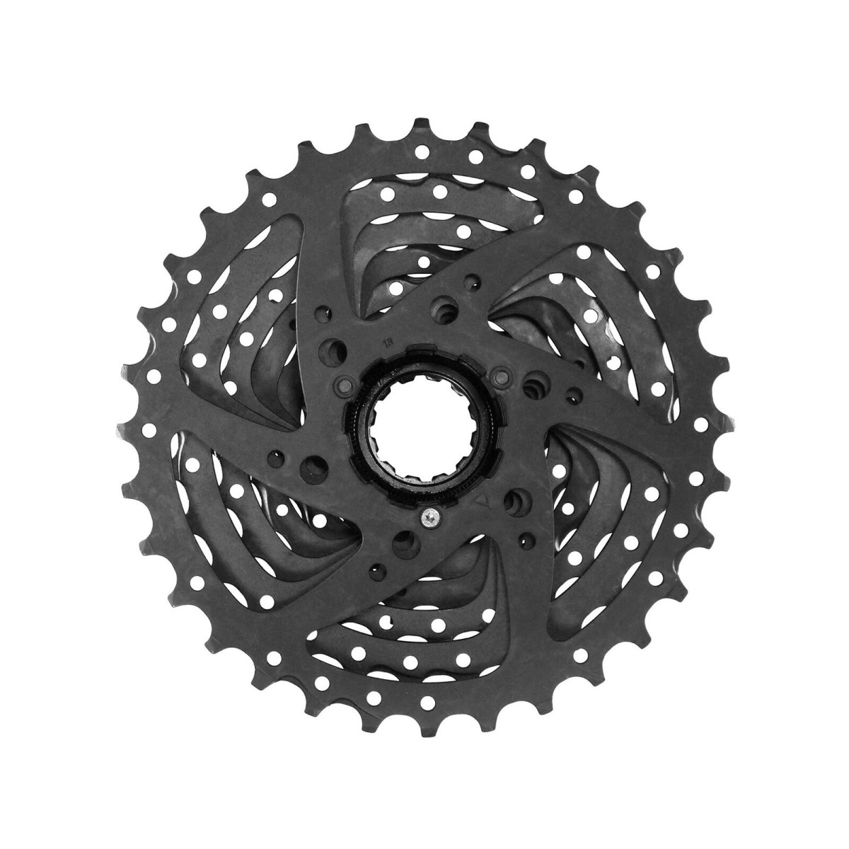 SunRace CSM55 kasete, 8 ātrumi | Melna