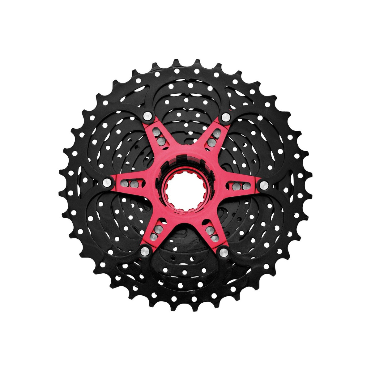 SunRace CSMX0 kasete, 10 ātrumu | Melna