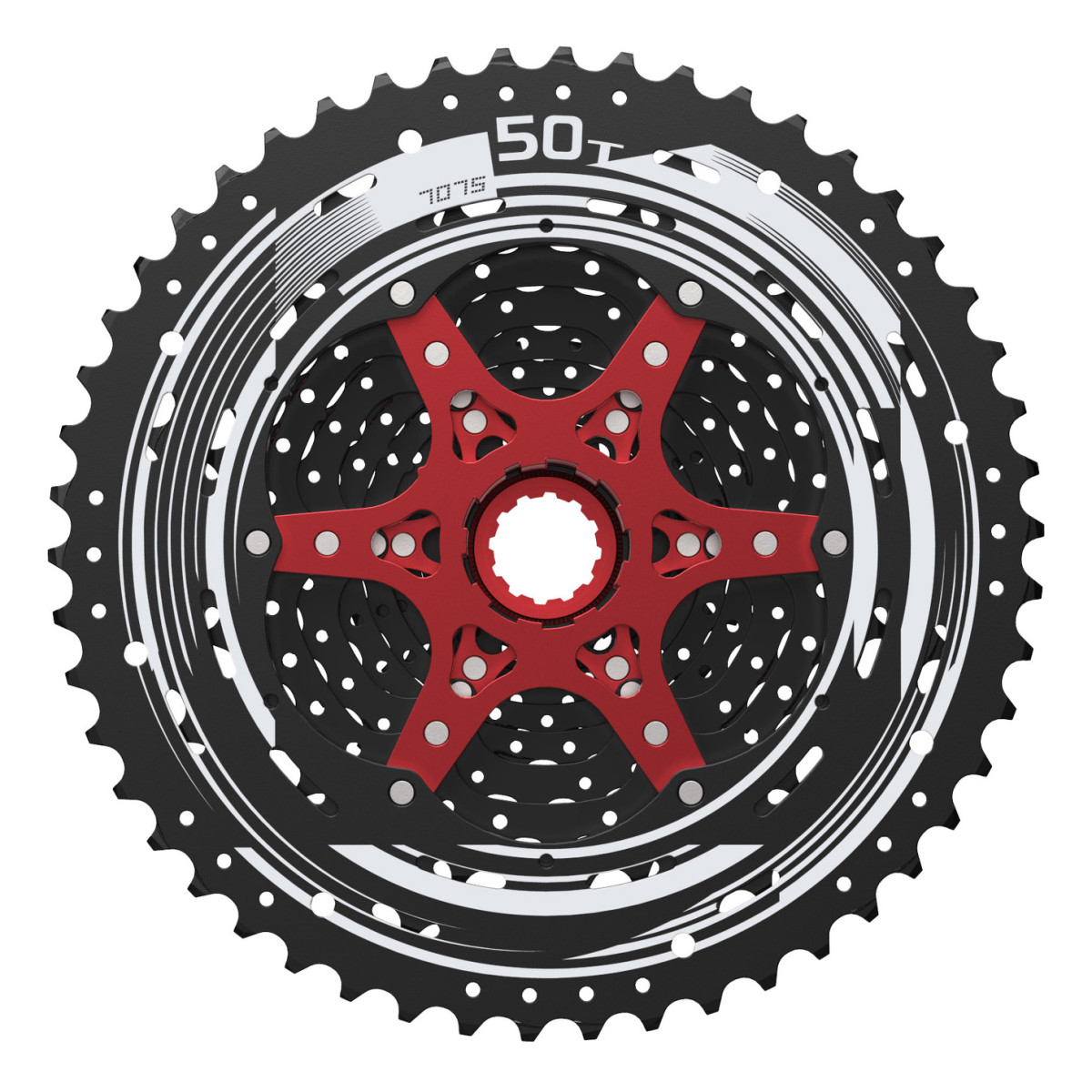 SunRace CSMZ90 kasete, 12 ātrumu | Melna