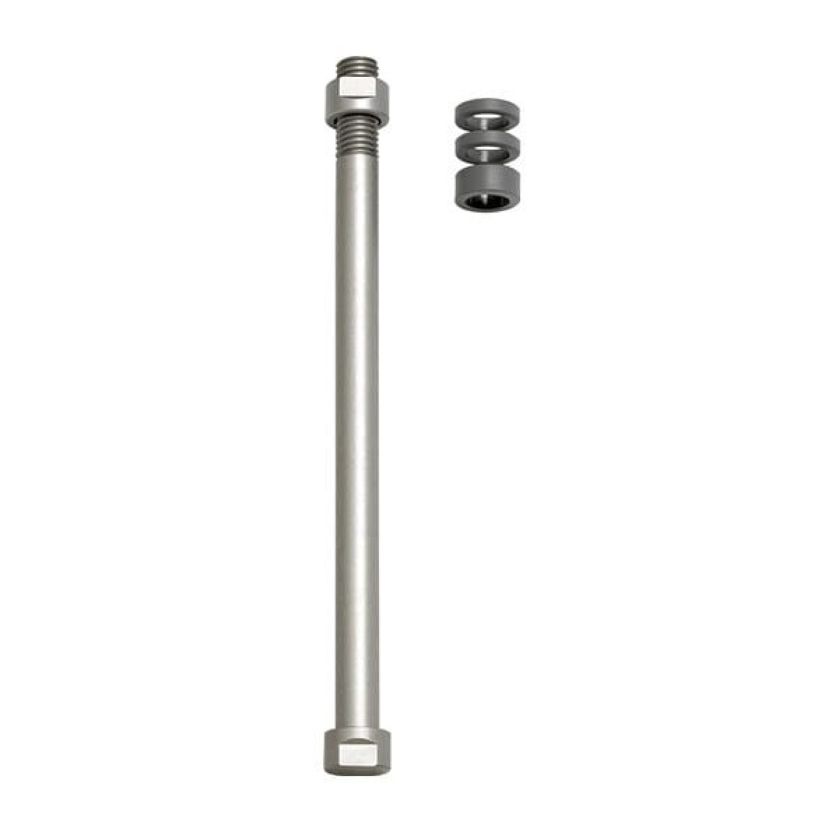 Tacx E-Thru trenažieru asis klasiskajiem trenažieriem | 12 mm x 1,5