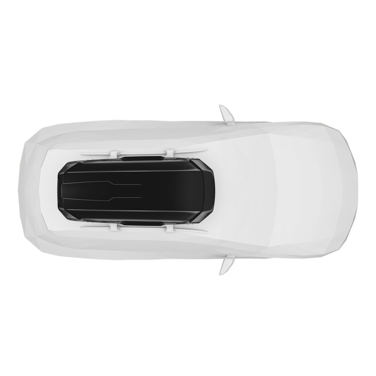 Thule Motion 3 L jumta bagāžnieks | Glossy Black