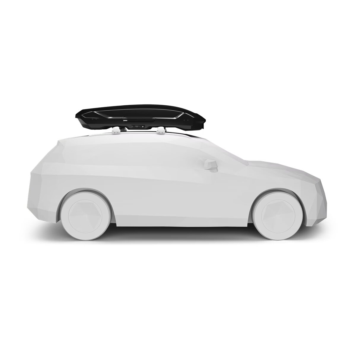 Thule Motion 3 XL jumta bagāžnieks | Glossy Black