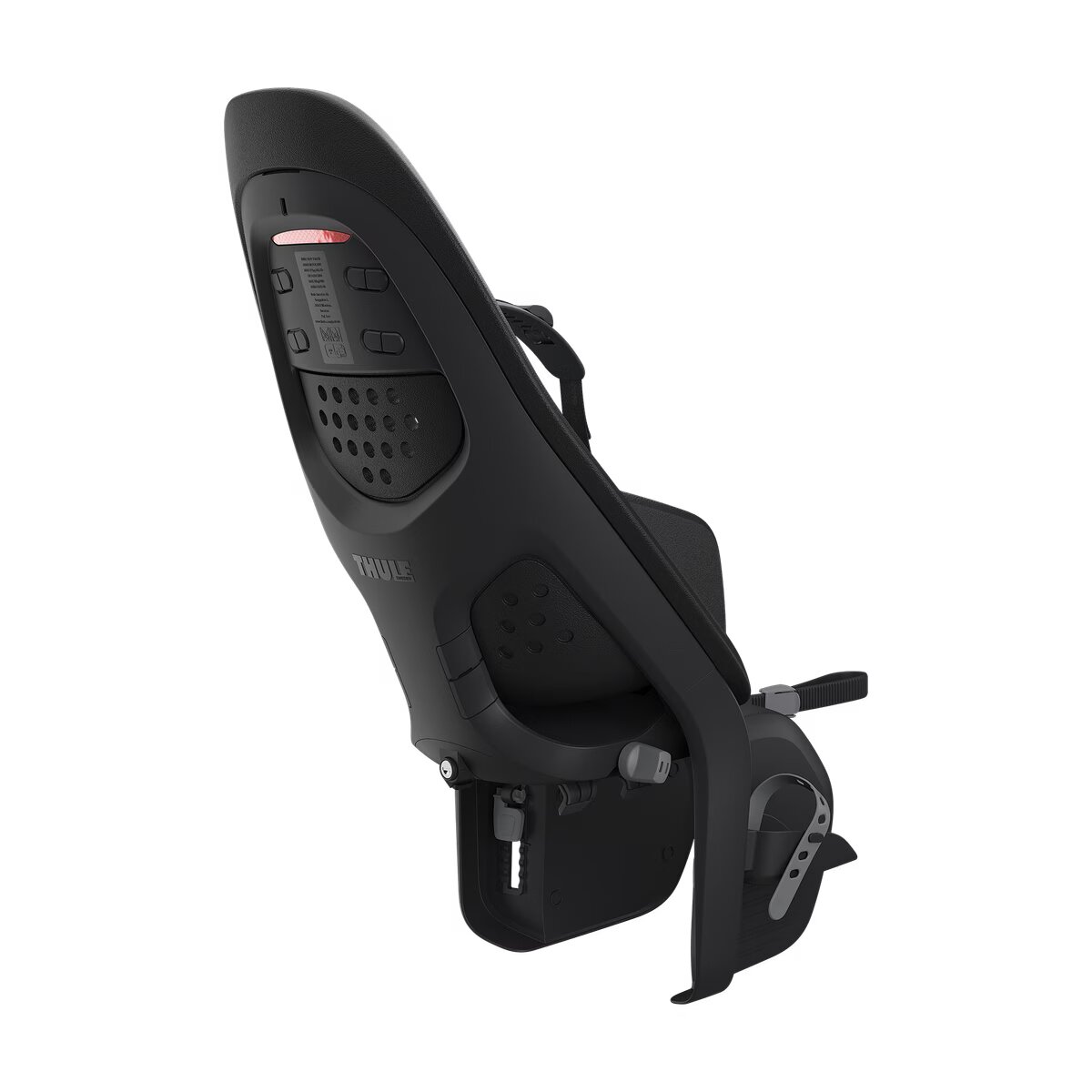 Thule Yepp 2 Maxi bērnu velosipēdu sēdeklis ar bagāžnieku | Midnight Black