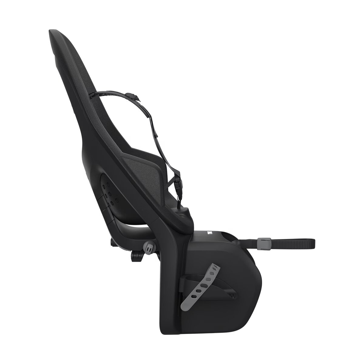 Thule Yepp 2 Maxi bērnu velosipēdu sēdeklis ar bagāžnieku | Midnight Black